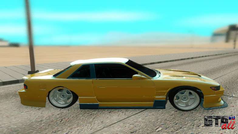 Nissan Silvia S13 для GTA San Andreas - вид сбоку