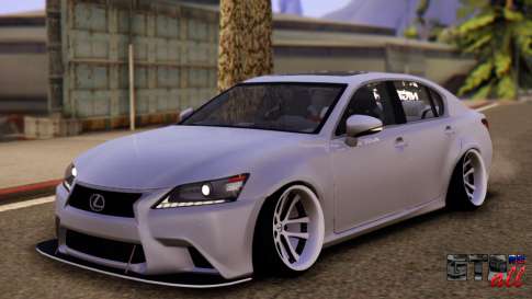 Lexus GS350 для GTA San Andreas - вид спереди