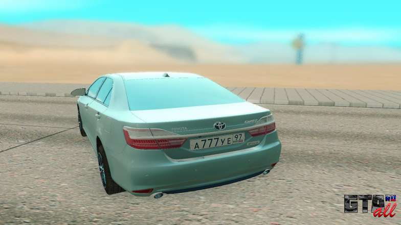 Toyota Camry V55 для GTA San Andreas - вид сзади