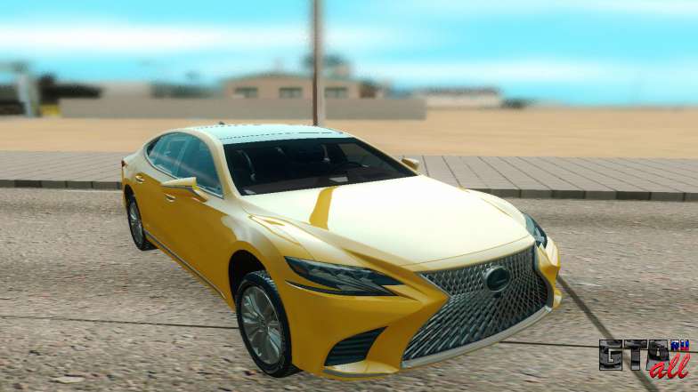 Lexus LS500 2018 для GTA San Andreas - вид спереди