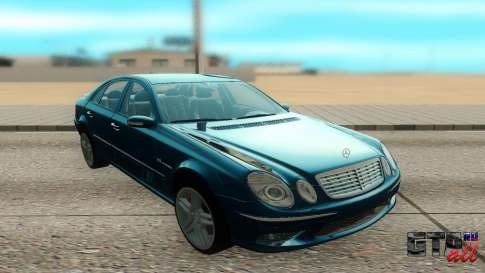 Mercedes-Benz E55 W211 AMG для GTA San Andreas - вид спереди