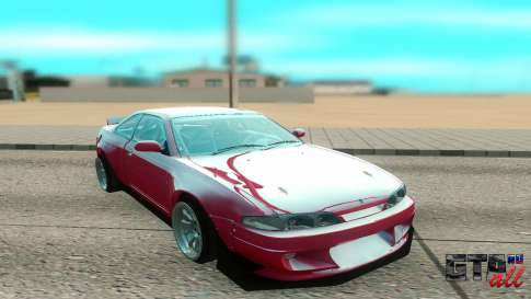 Nissan Silvia S14 для GTA San Andreas - вид спереди