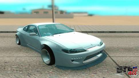 Nissan Silvia S15 для GTA San Andreas - вид спереди