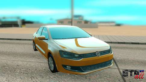 Volkswagen Polo для GTA San Andreas - вид спереди