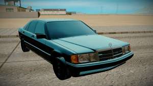 Mercedes-Benz W201 E190 для GTA San Andreas - вид спереди