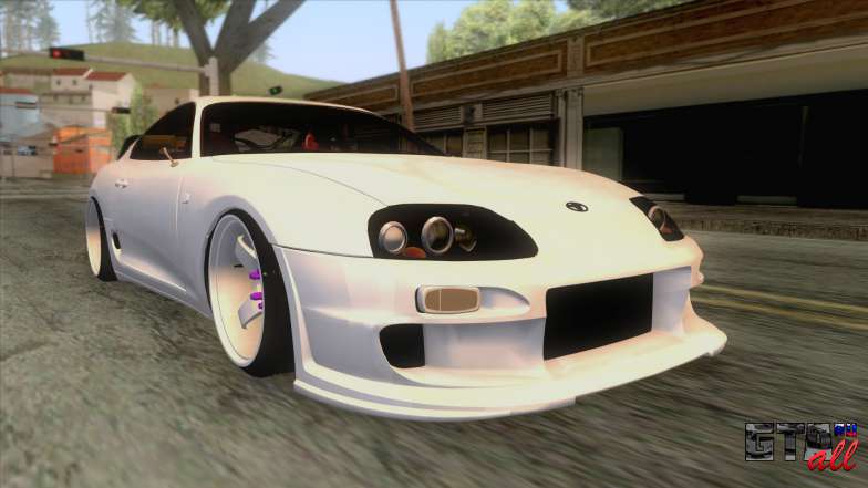 Toyota Supra Tuning для GTA San Andreas - вид спереди