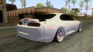 Toyota Supra Tuning для GTA San Andreas - вид сзади