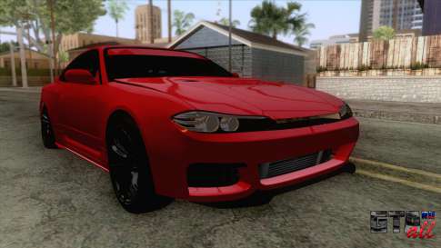 Nissan Silvia S15 для GTA San Andreas - вид спереди