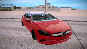 Mercedes-Benz A45 AMG 2016 для GTA San Andreas - вид спереди