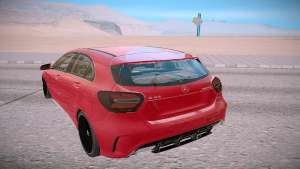 Mercedes-Benz A45 AMG 2016 для GTA San Andreas - вид сзади