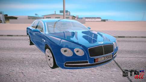 Bentley Flying Spur для GTA San Andreas - вид спереди