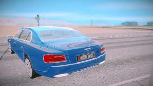 Bentley Flying Spur для GTA San Andreas - вид сзади