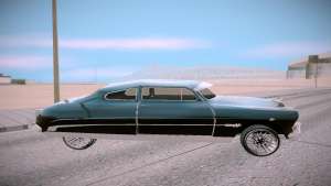 Hudson Hornet Club Coupe 51 для GTA San Andreas - вид сбоку