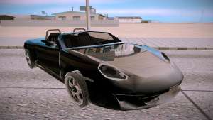 Ruf RK Spyder для GTA San Andreas - вид спереди